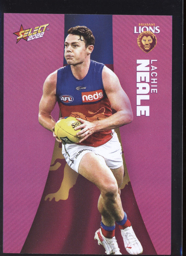 Lachie Neale 2022 Select Footy Stars Common Card - Purple