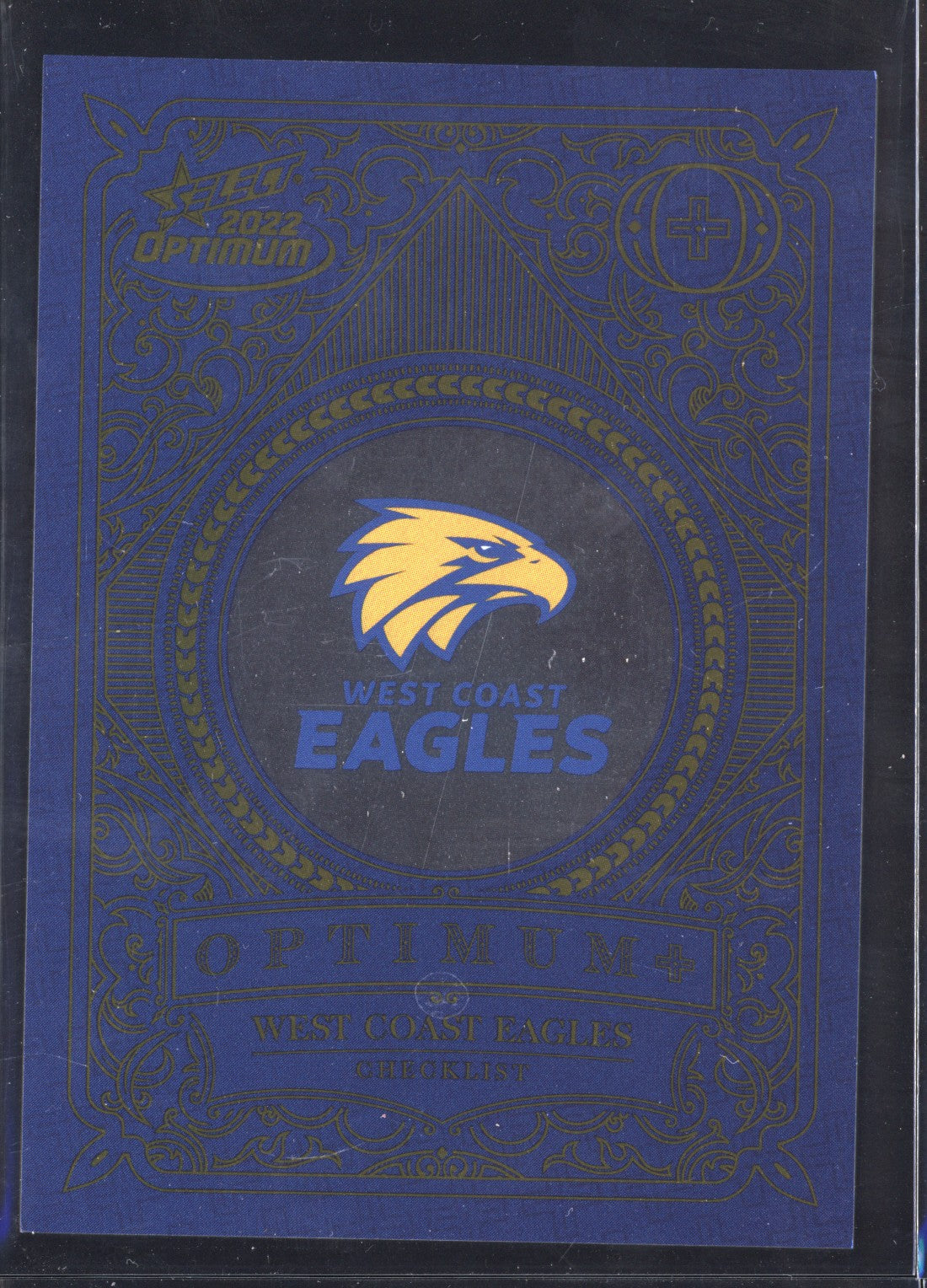 West Coast Eagles 2022 Select Optimum OP146 Team Logo Optimum Plus 75/450