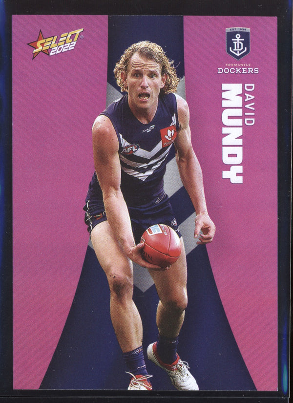 David Mundy 2022 Select Footy Stars Common Card - Purple