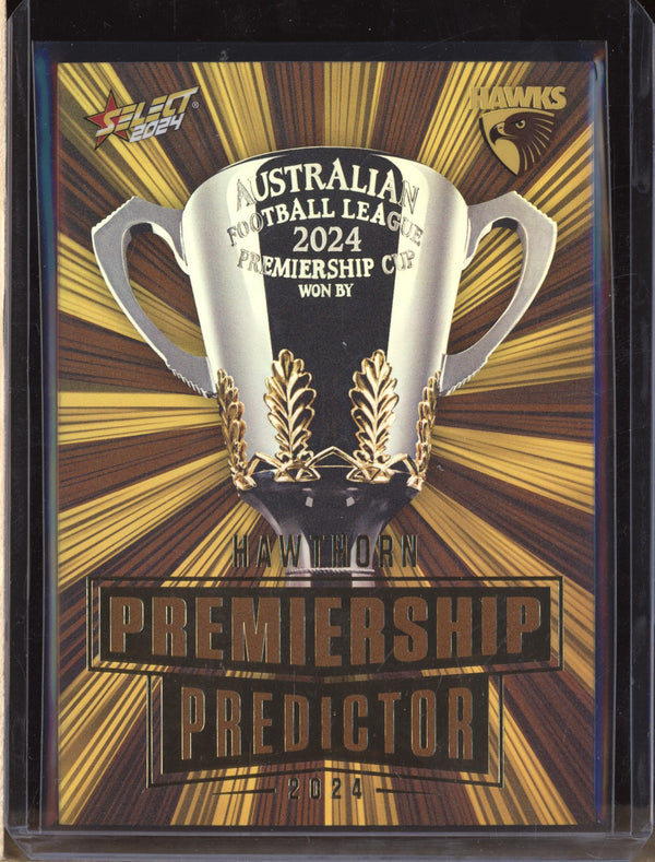 Hawthorn 2024 Select Footy Stars PPG10 Premiership Predictor Gold 300/315