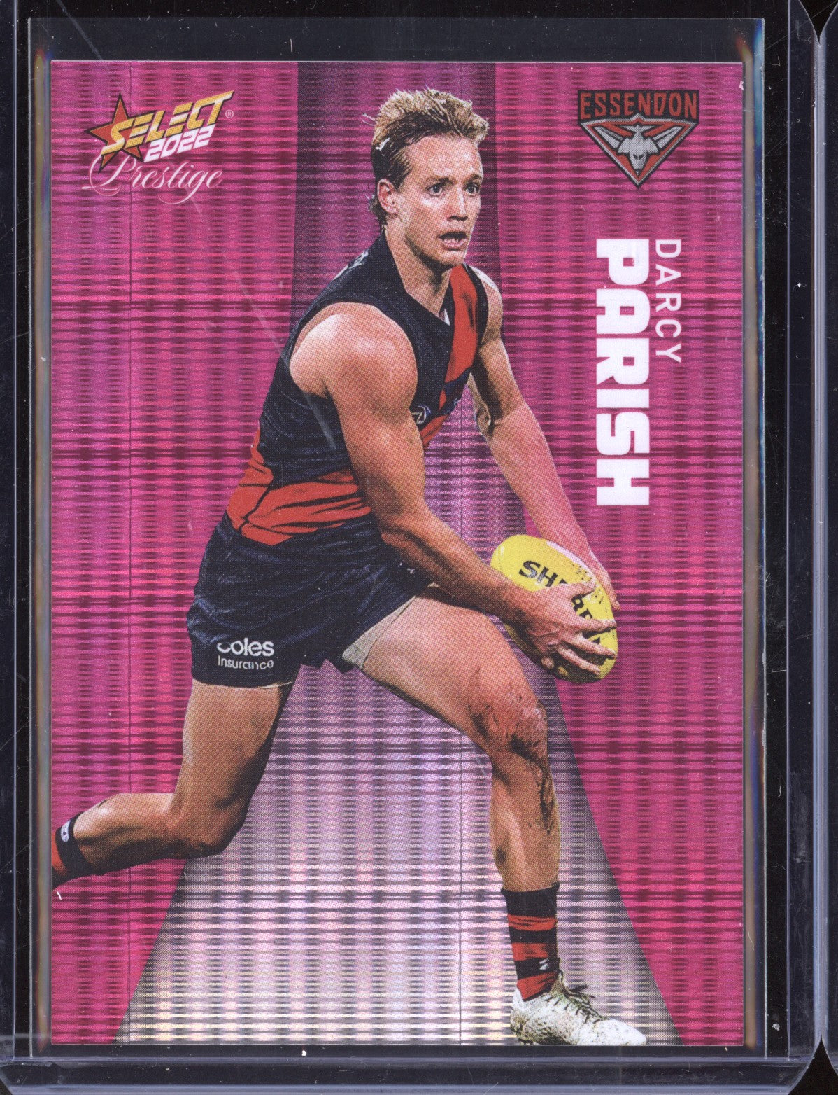 Darcy Parish 2022 Select Footy Stars Prestige Pink  80/325