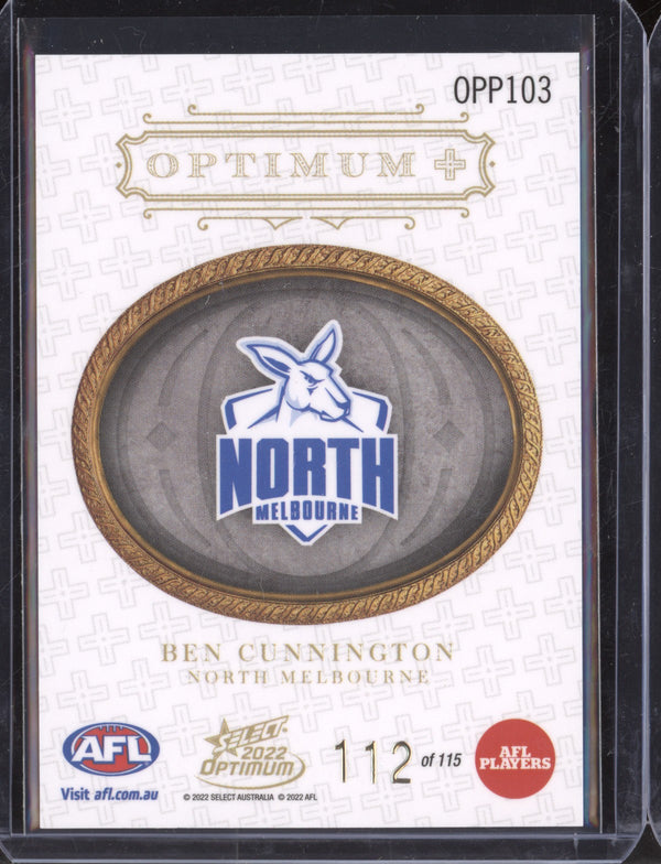 Ben Cunnington 2022 Select Optimum OPP103 Optimum Plus Parallel 112/115