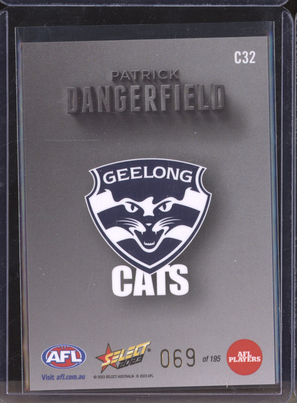 Patrick Dangerfield 2023 Select Footy Stars C32 Carbon 69/195