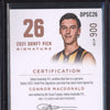 Connor Macdonald 2022 Select Optimum DPSC26 Draft Pick Signature Copper - Low RC 006/170