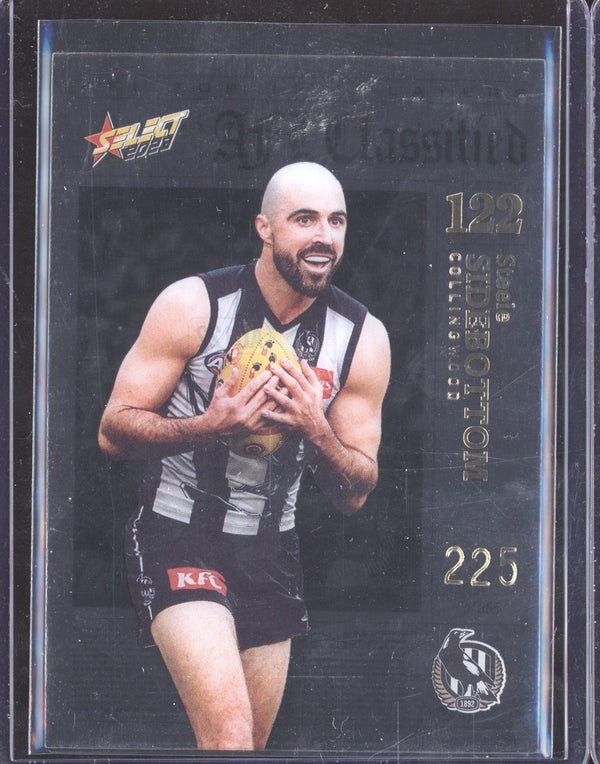 Steele Sidebottom 2023 Select Footy Stars 122 AFL Classified 225/365