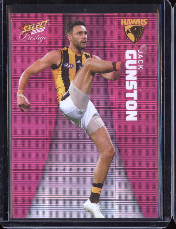 Jack Gunston 2022 Select Footy Stars Prestige Pink  162/325