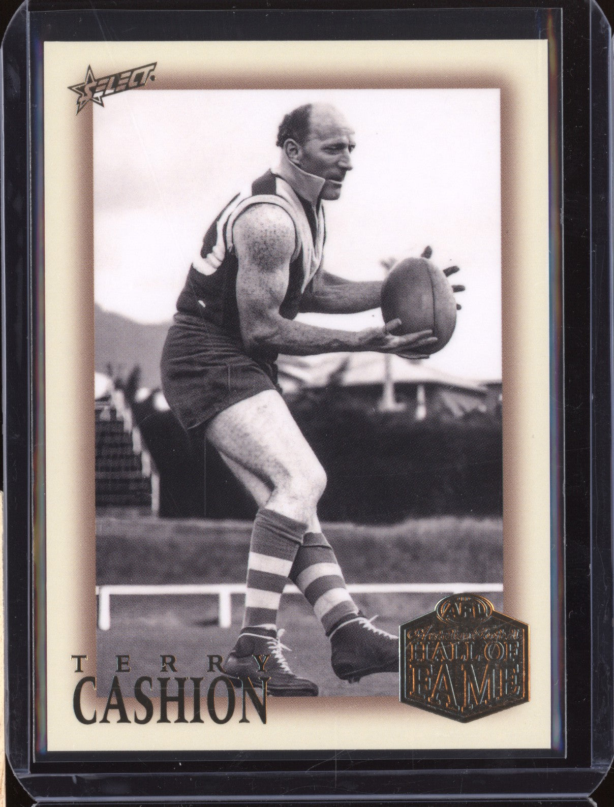 Terry Cashion 2023 Select Legacy AFL HFLE273 Hall of Fame Inductees Limited Edition 40/290