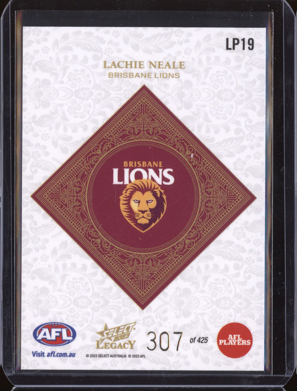 Lachie Neale 2023 Select Legacy AFL LP19 Legacy Plus 307/425