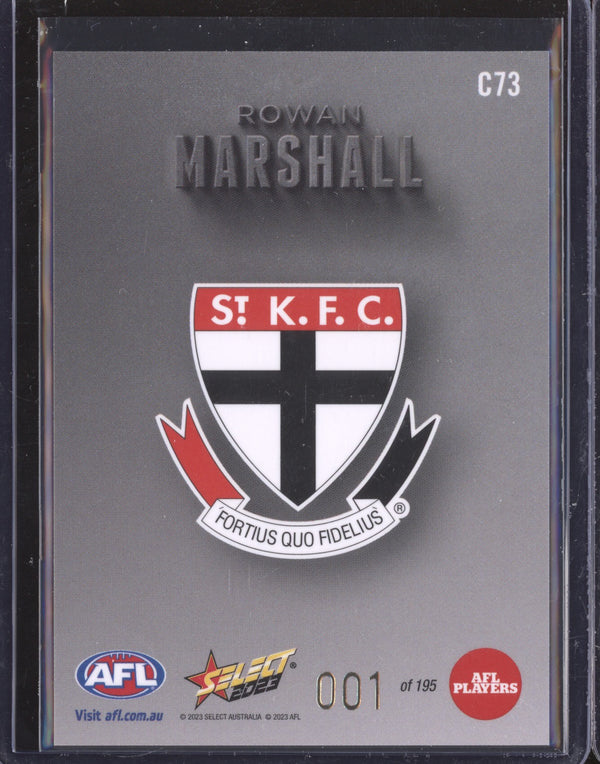 Rowan Marshall 2023 Select Footy Stars C73 Carbon 01/195