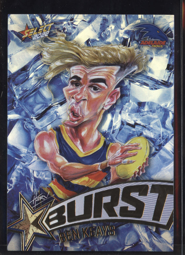 Ben Keays 2022 AFL - Select Footy Stars Starburst Ice