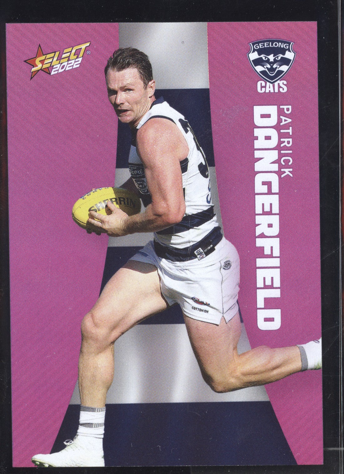 Patrick Dangerfield 2022 Select Footy Stars Common Card - Purple