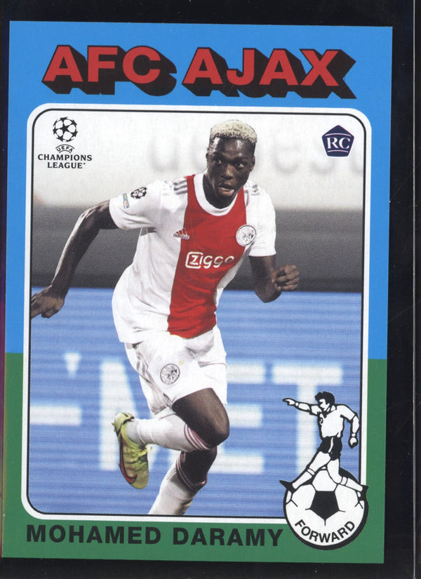 Mohamed Daramy 2021/22 Topps UEFA Champions League 1975/76 Topps Footballers RC