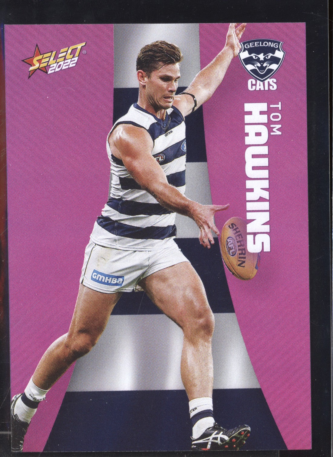 Tom Hawkins 2022 Select Footy Stars Common Card - Purple