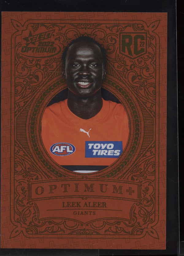 Leek Aleer 2022 Select Optimum OP178 Optimum Plus RC 375/450