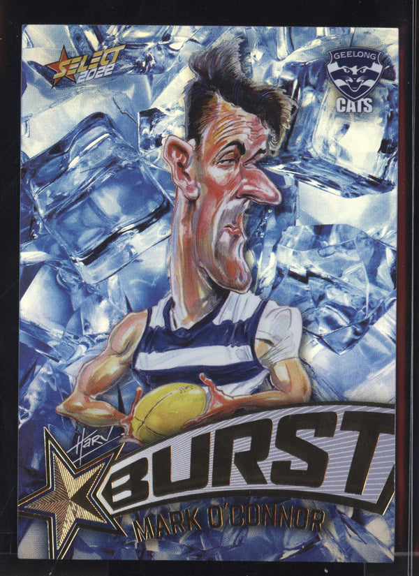 Mark O'Connor 2022 AFL - Select Footy Stars Starburst Ice