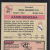 Karim Benzema 2021/22 Topps UEFA Champions League 1975/76 Topps Footballers