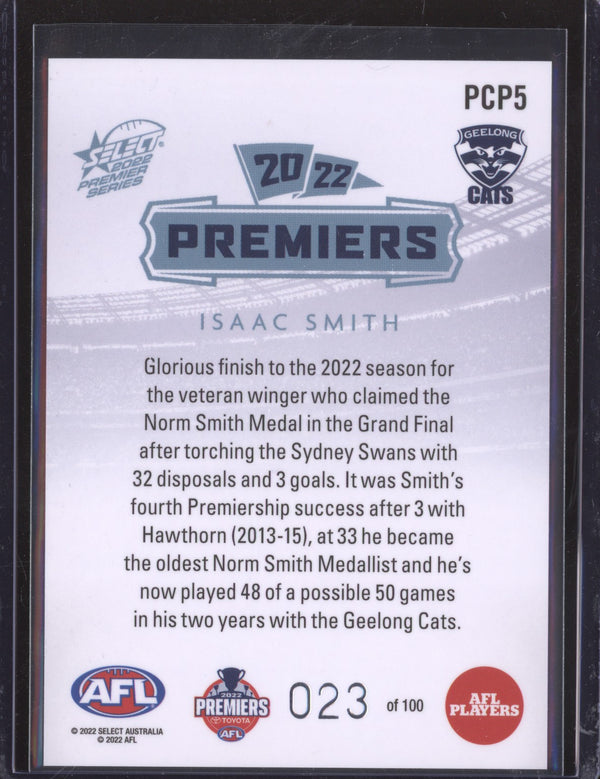 Isaac Smith 2022 Select Premier Series PCP5 23/100