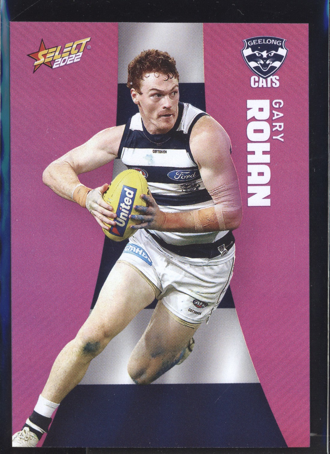 Gary Rohan 2022 Select Footy Stars Common Card - Purple