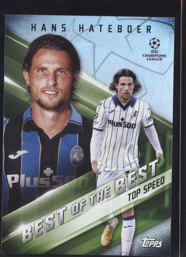 Hans Hateboer 2021/22 Topps UEFA Champions League Best of the Best