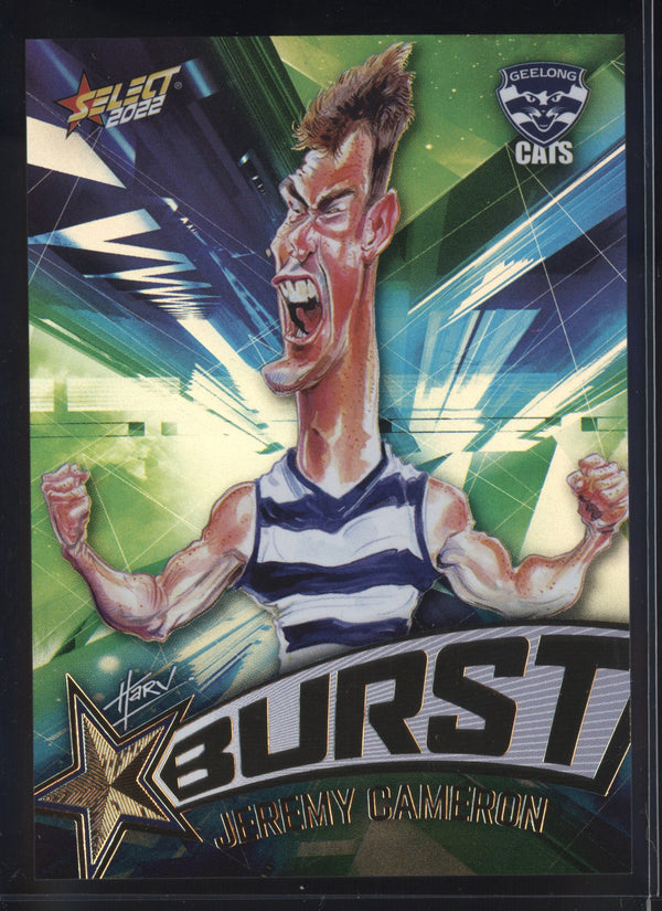 Jeremy Cameron 2022 AFL- Select Footy Stars Starburst Paint