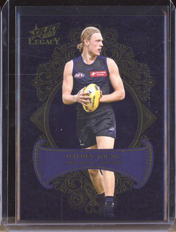 Hayden Young 2023 Select Legacy AFL LP61 Legacy Plus Low 006/425