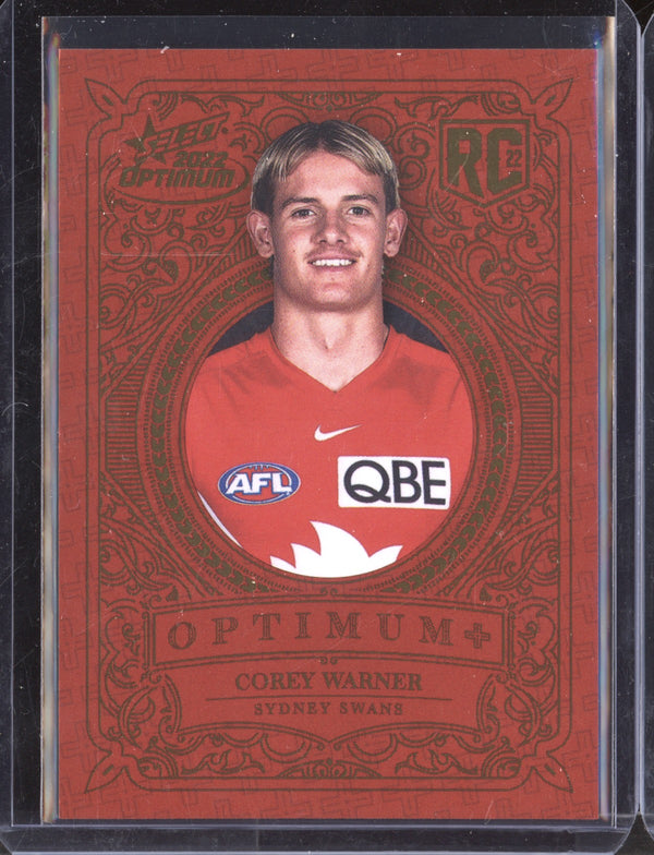 Corey Warner 2022 Select Optimum OP203 Optimum Plus RC 245/450