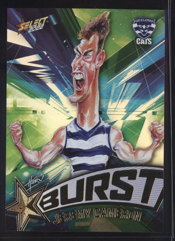 Jeremy Cameron 2022 AFL- Select Footy Stars Starburst Paint