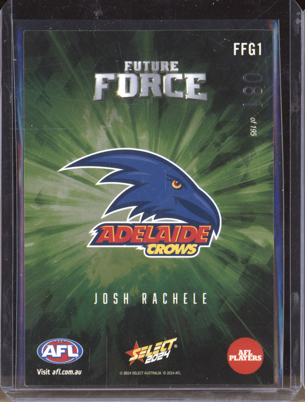 Josh Rachele 2024 Select Footy Stars FFG1 Future Force Green 81/195