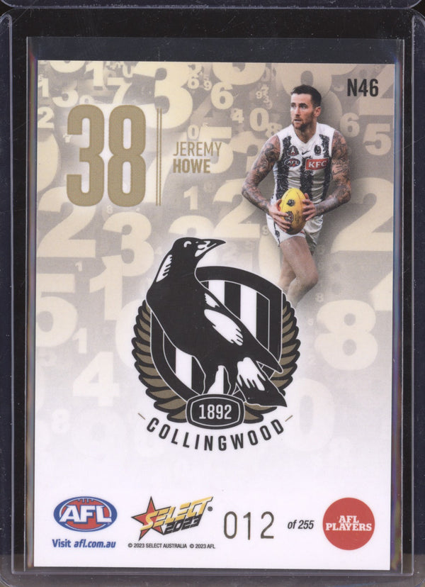 Jeremy Howe 2023 Select Footy Stars N46 Numbers 12/255