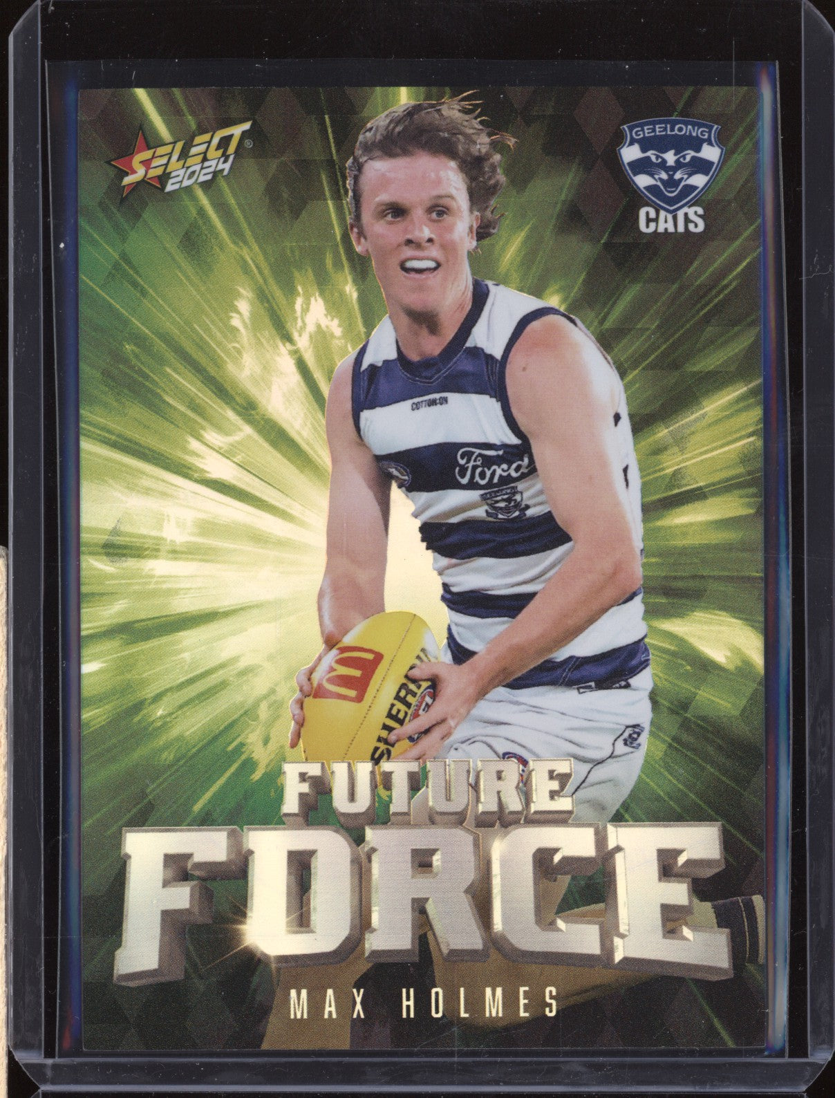 Max Holmes 2024 Select Footy Stars FFG34 Future Force Green 88/195