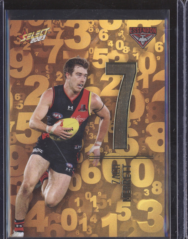 Zach Merrett 2023 Select Footy Stars N53 Numbers 175/255