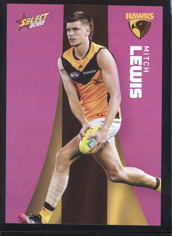 Mitch Lewis 2022 Select Footy Stars Common Card - Purple