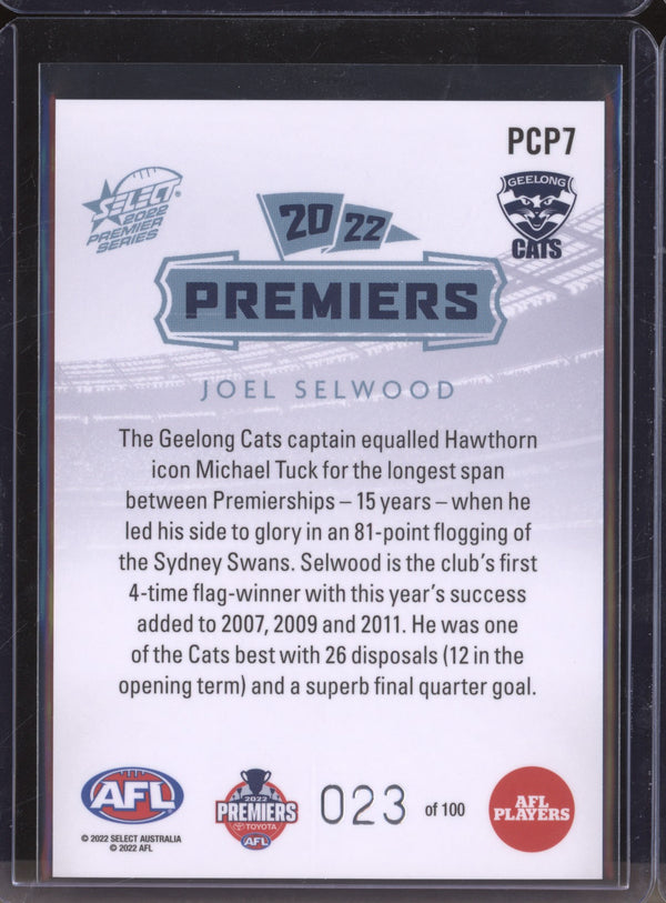 Joel Selwood 2022 Select Premier Series PCP7 23/100