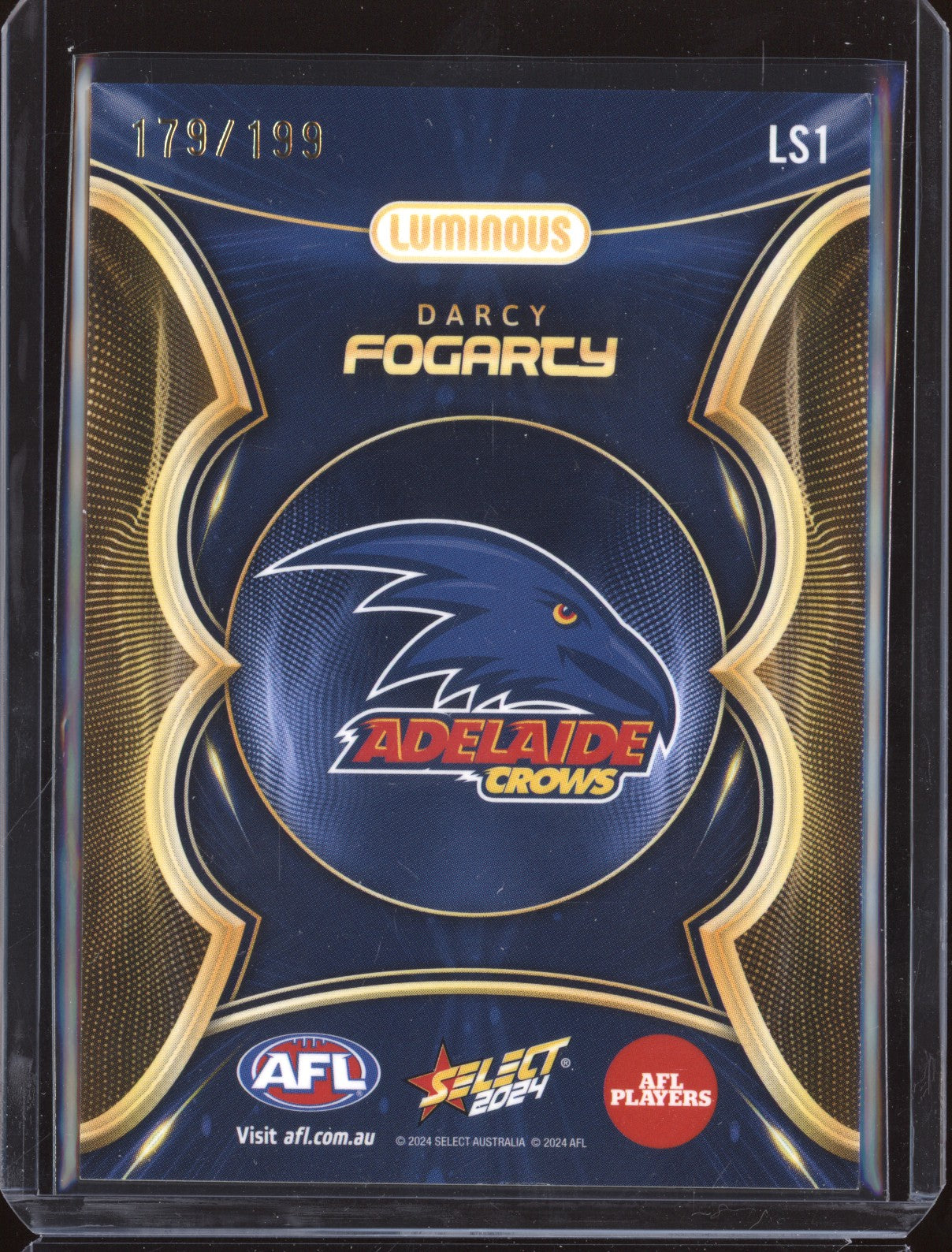 Darcy Fogarty 2024 Select Footy Stars LS1 Luminous Superstars 179/199