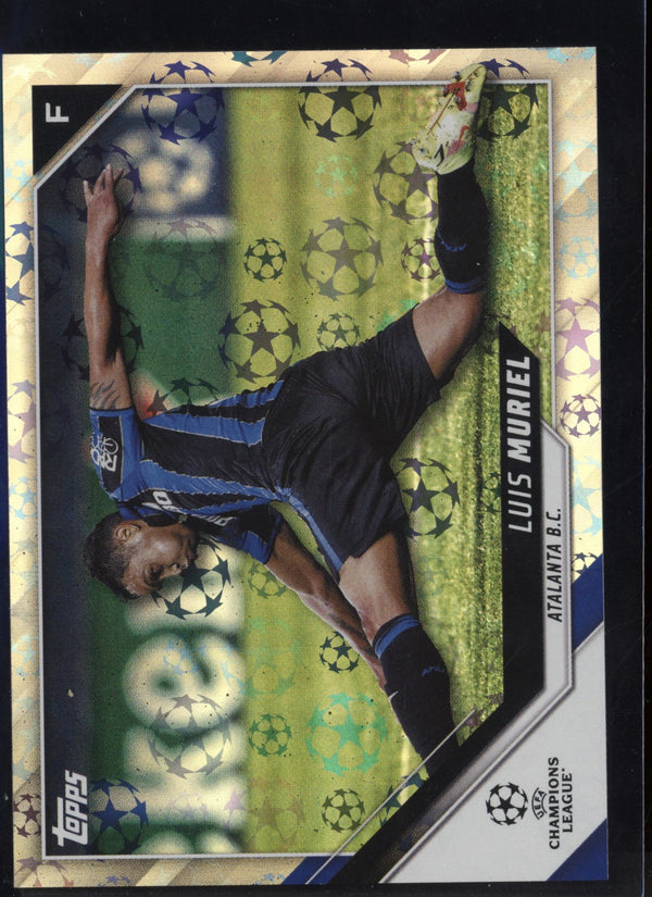 Luis Muriel 2021/22 Topps UEFA Champions League Starball