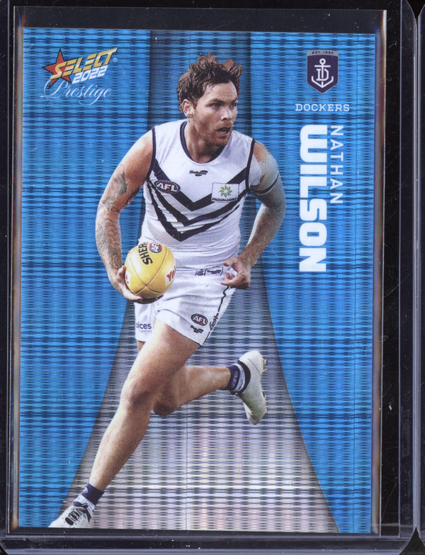 Nathan Wilson 2022 Select Footy Stars Prestige Blue 102/110