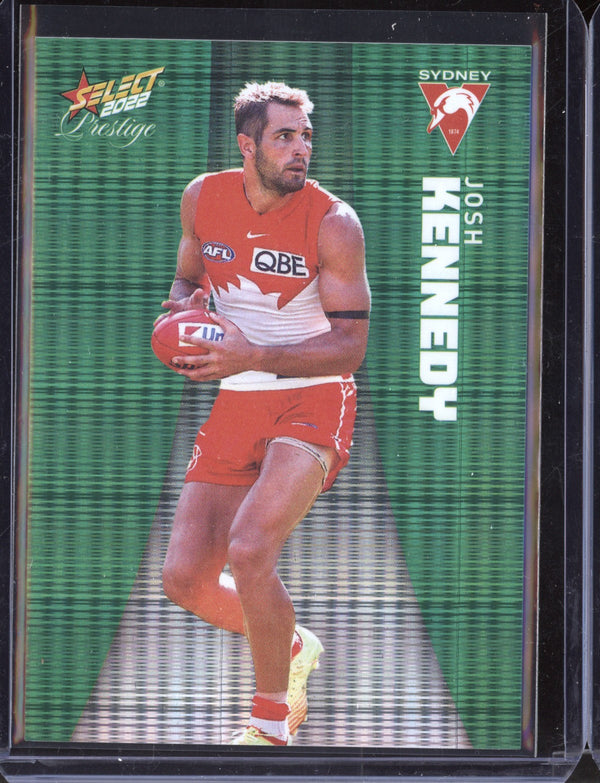 Josh Kennedy 2022 Select Footy Stars Prestige Green 10/60