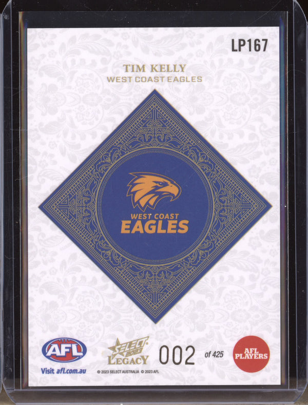 Tim Kelly 2023 Select Legacy AFL LP167 Legacy Plus Low 002/425