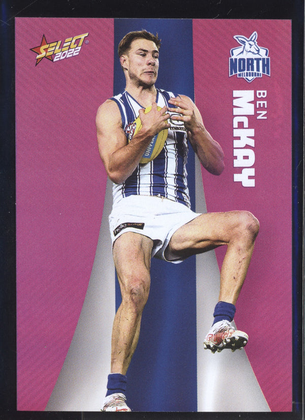 Ben McKay 2022 Select Footy Stars Common Card - Purple