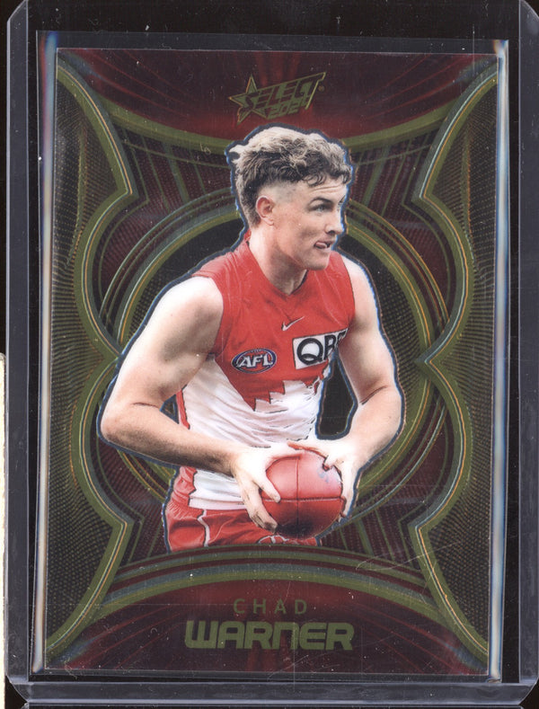 Chad Warner 2024 Select Footy Stars LS64 Luminous Superstars Low 001/199