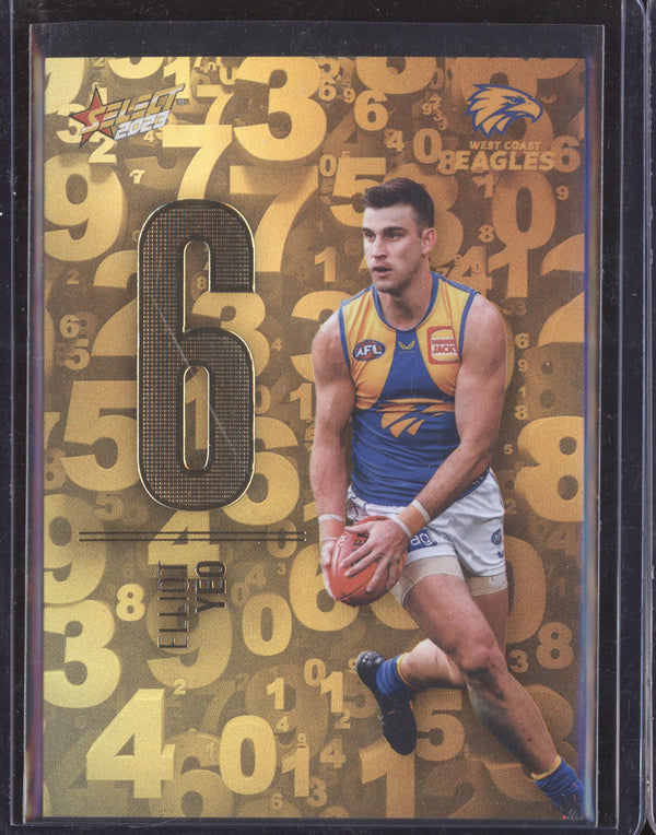 Elliot Yeo 2023 Select Footy Stars N195 Numbers 215/255