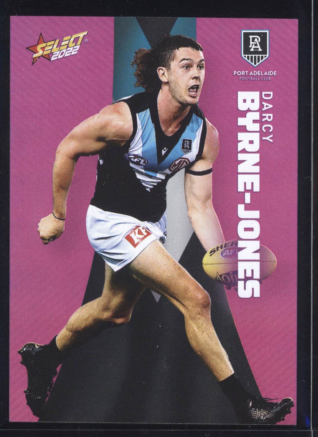 Darcy Byrne-Jones 2022 Select Footy Stars Common Card - Purple