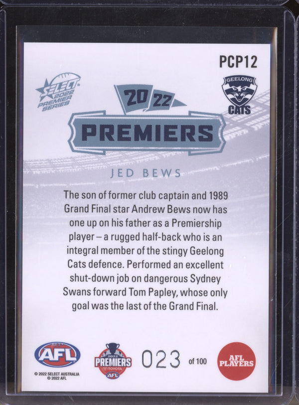 Jed Bews 2022 Select Premier Series PCP12 23/100