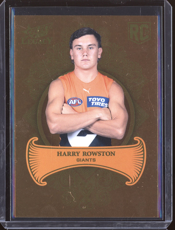 Harry Rowston 2023 Select Legacy AFL LP197 Legacy Plus RC 136/425