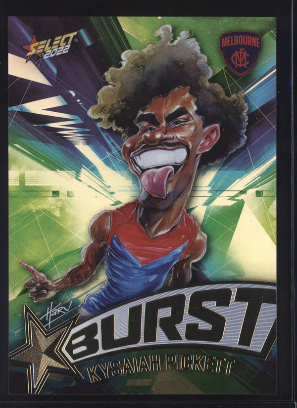 Kysaiah Pickett 2022 AFL- Select Footy Stars Starburst Paint