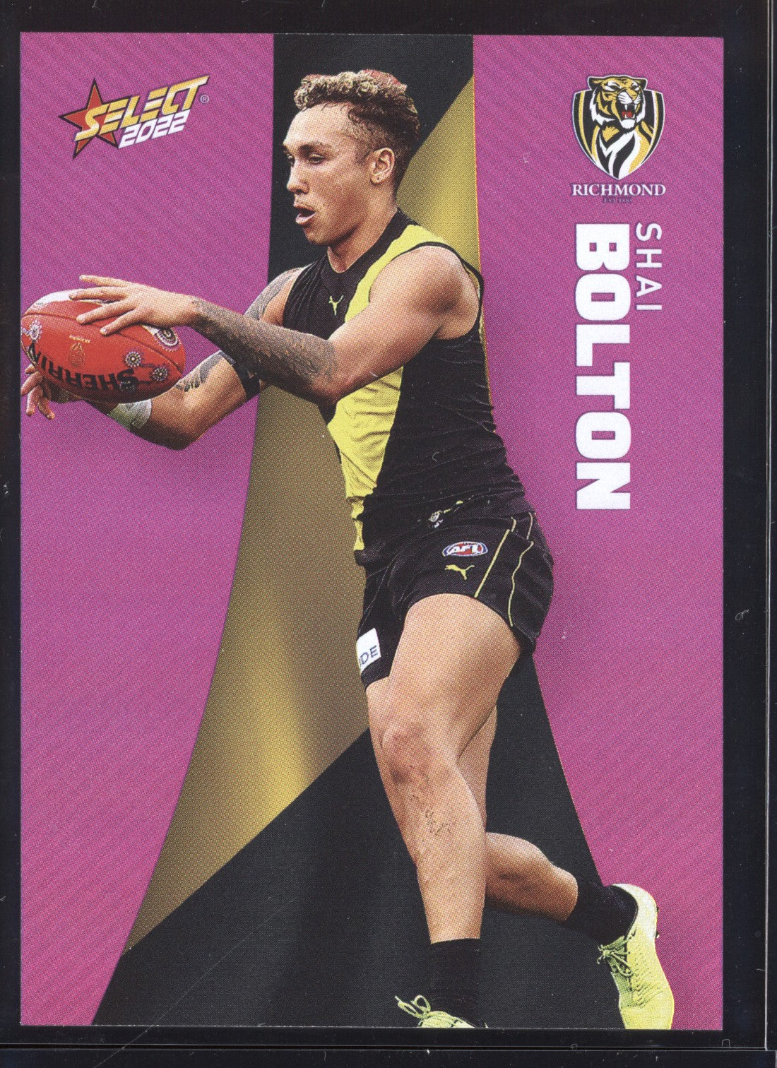 Shai Bolton 2022 Select Footy Stars Common Card - Purple