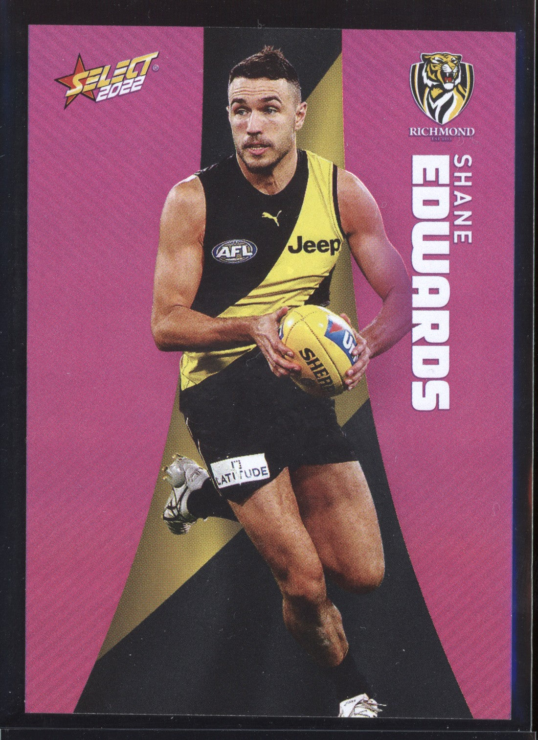 Shane Edwards 2022 Select Footy Stars Common Card - Purple