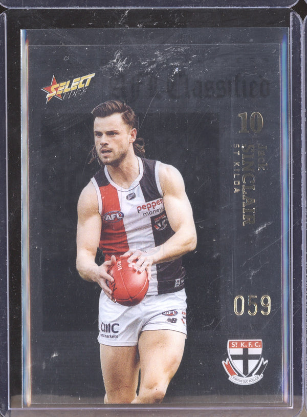 Jack Sinclair 2023 Select Footy Stars 10 AFL Classified 59/365