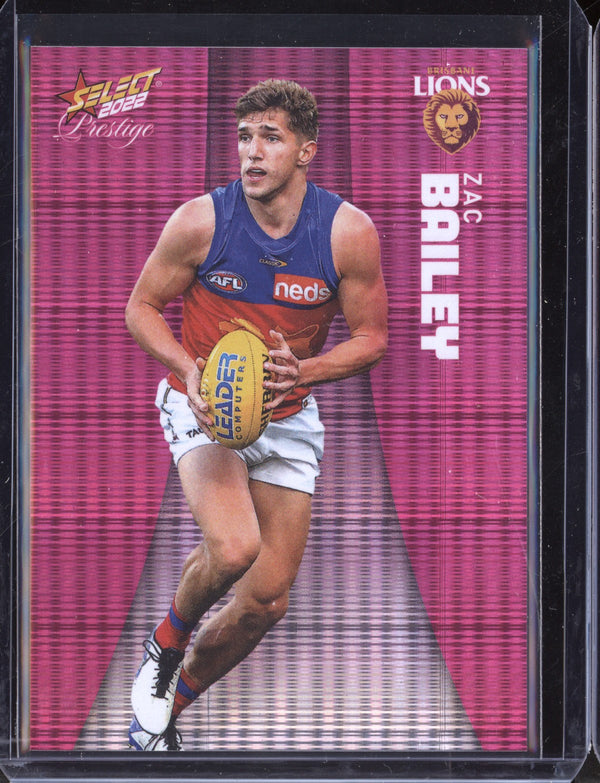 Zac Bailey 2022 Select Prestige  Pink Parallel 65/325