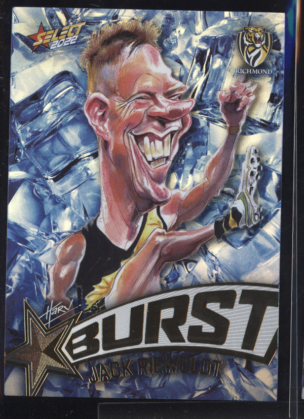 Jack Riewoldt 2022 AFL - Select Footy Stars Starburst Ice